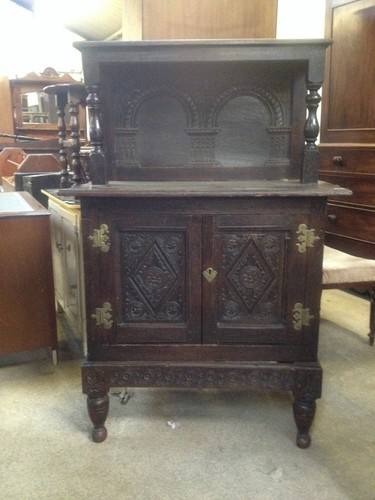 Georgian period oak antique - georgian,