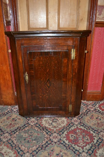 Large georgian oak corner - oak,
