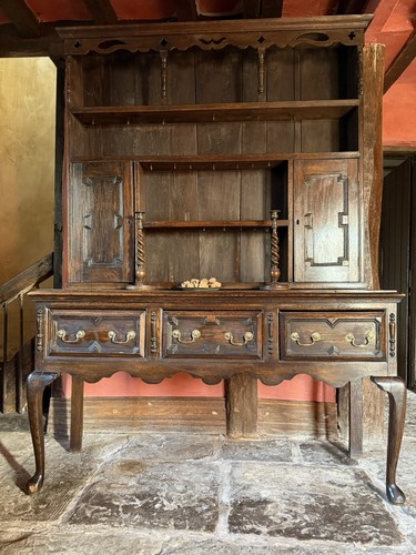 Antique three drawer georgian - antique,