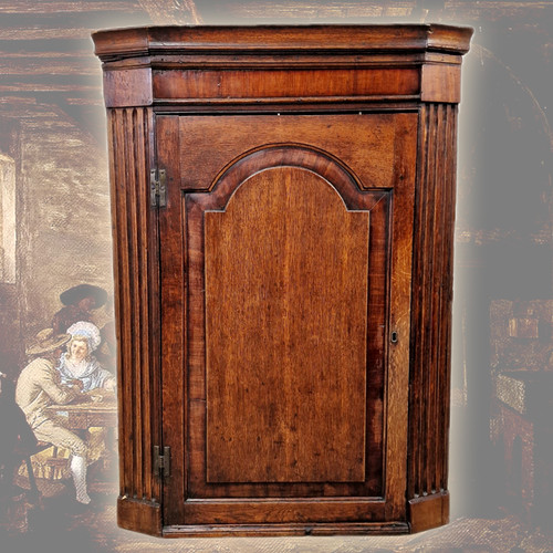 Antique 18thc georgian oak - antique,