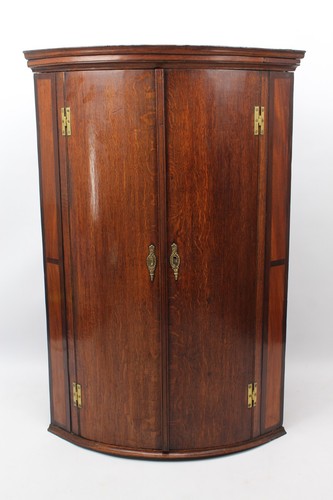 Georgian oak bow front - oak,